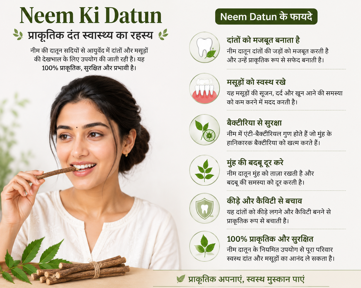 Natural Neem Datun