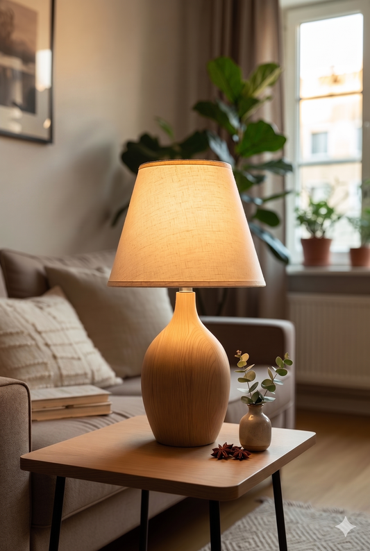 Aurora Wooden Glow Lamp